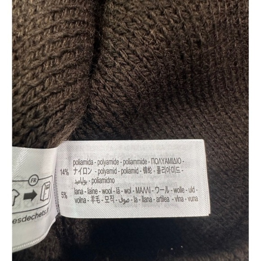 ZARA Women's Brown Knit Cardigan Gold Button Pockets Crew Neck Size M - Picture 9 of 15
